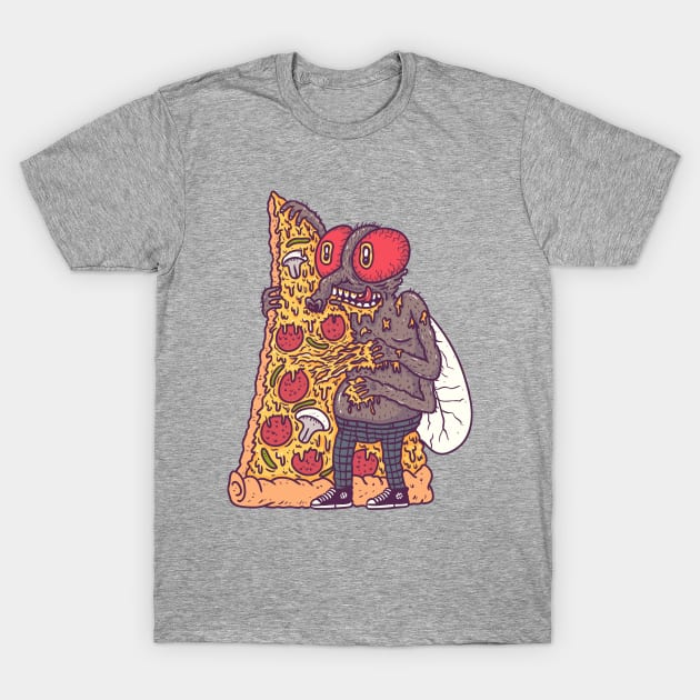 Pizzafly T-Shirt by hex